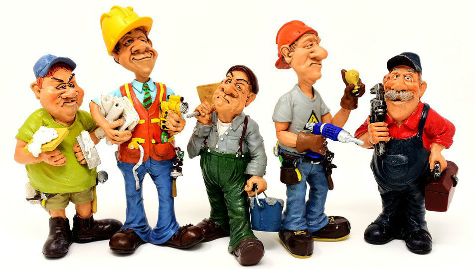 Worker industry craftsmen