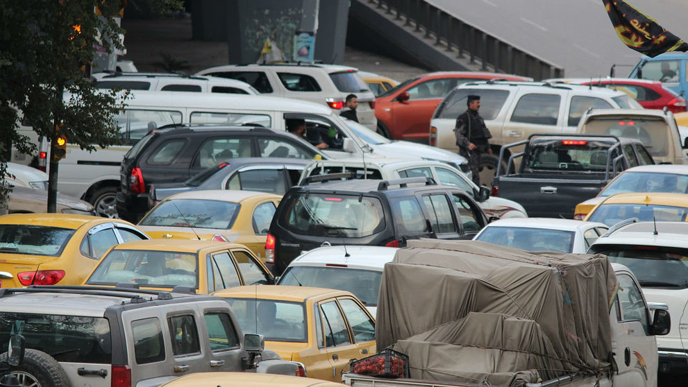 Traffic jam Baghdad