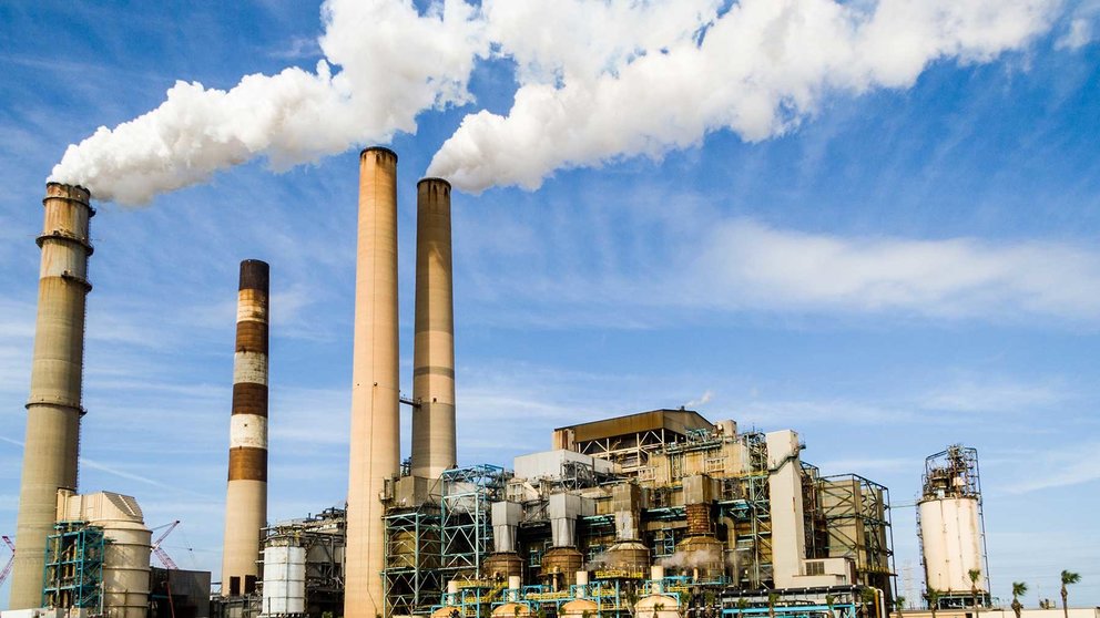 Factory-CO2-emissions-climate-change