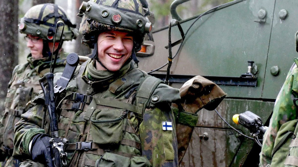 Finland-Army-soldier-armed-forces-rifle by Puolustusvoimat