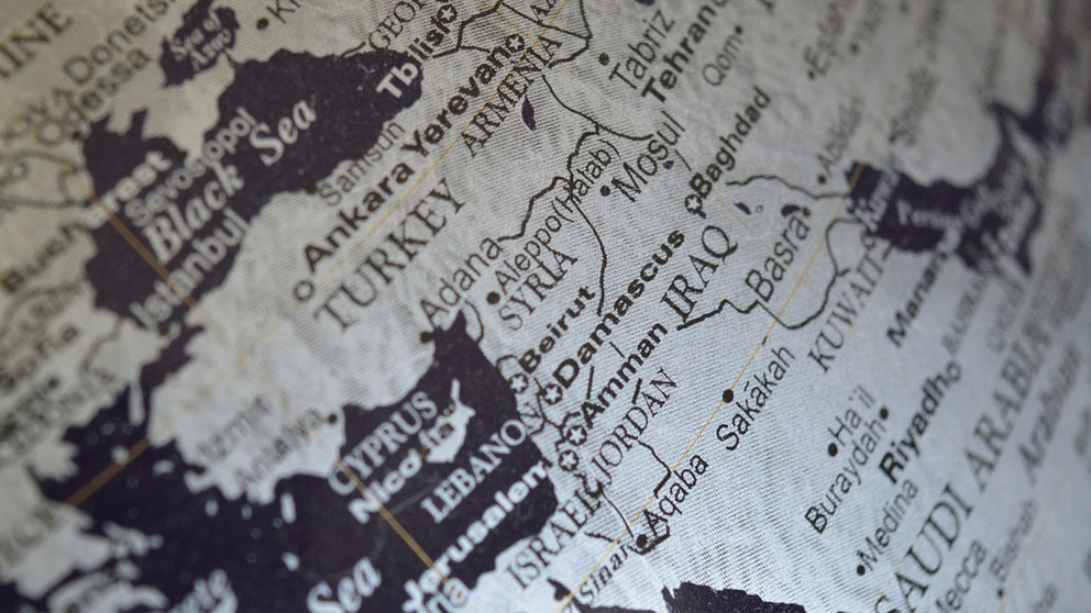 Syria-Turkey-map