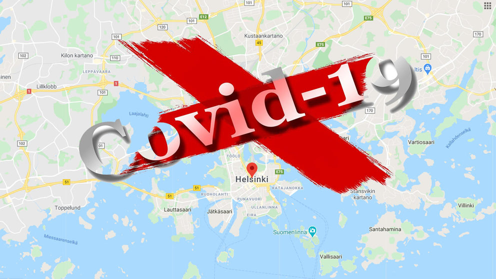 Helsinki-Map-Covid19-by-Google-Maps