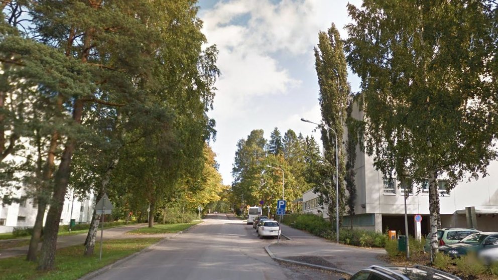 Järvenpää&#39;s Myllytie, where the incident happened. Image: Google Maps.