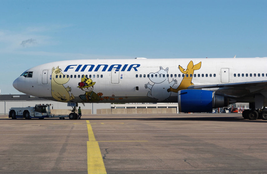 File photo of a Finnair plane. Photo: Katja Lösönen/Visit Finland.
