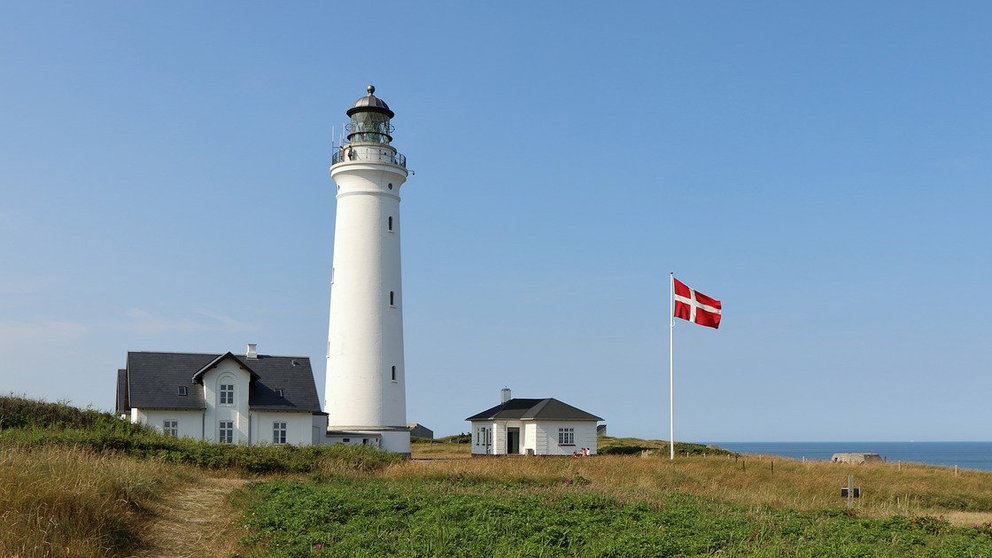 File photo of a lighthouse in the Danish coast. Photo: Pixabay.