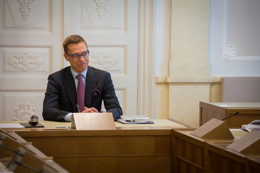 File photo dated in 2014 of Alexander Stubb. Photo: Laura Kotila/Vnk.