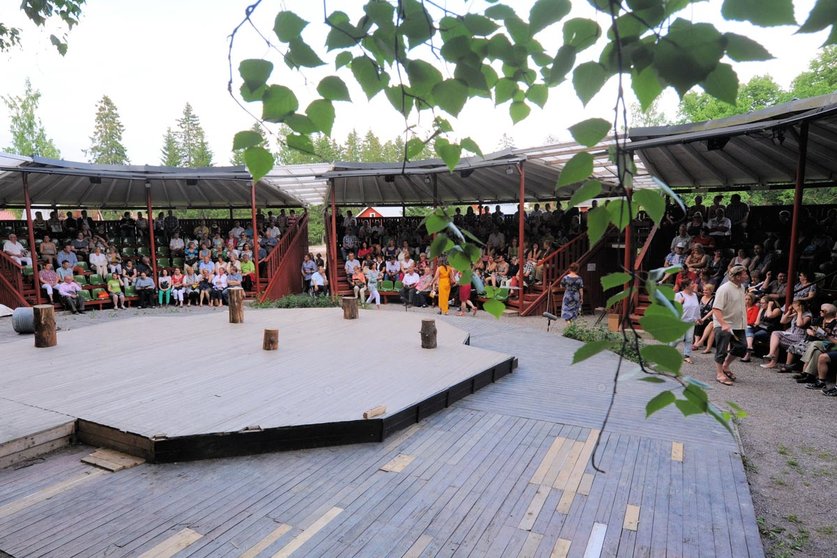 Krapi summer theater, in Tuusula. Photo: Keski-Uudenmaan Teatteri/Creative Commons.