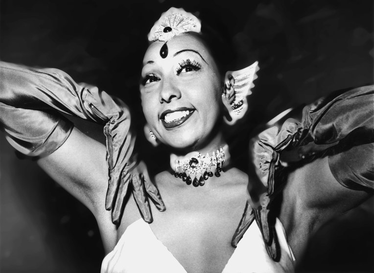 FILED - The American-born dancer Josephine Baker in 1954. Photo: dpa Photo: dpa.